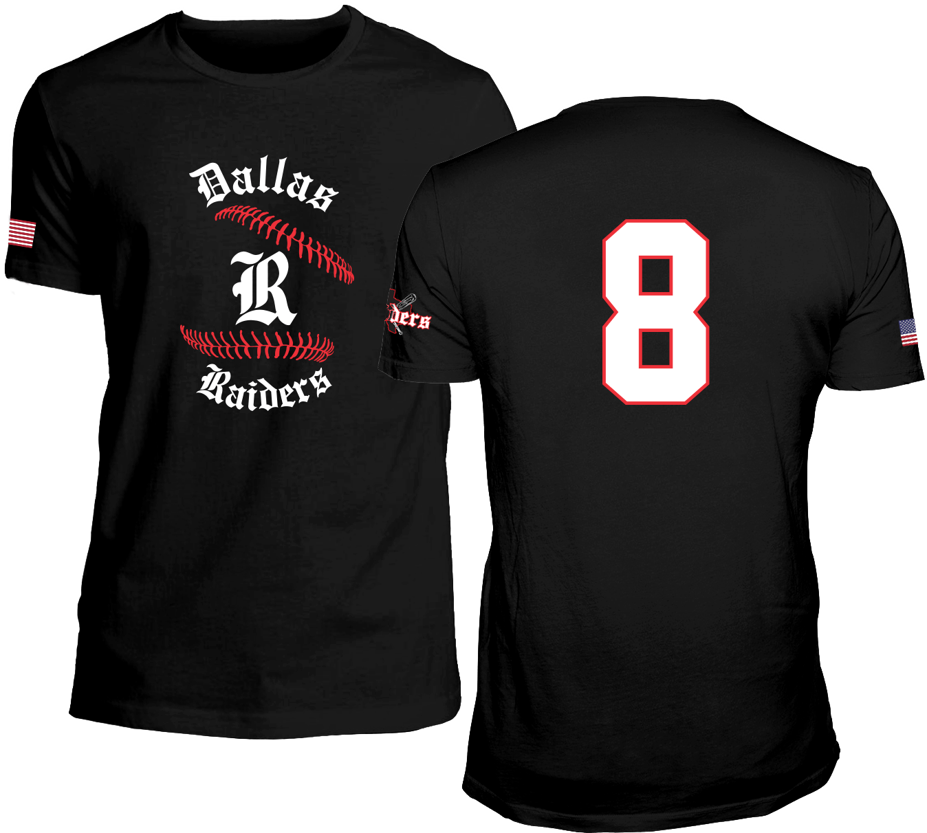 Dallas Raiders Jerseys Booya Sports Cropped - Los Angeles Rams (1367x1367), Png Download