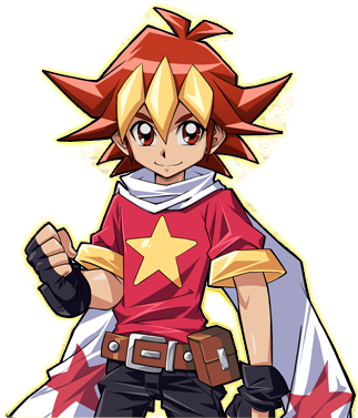 Saikyou Card Battle 3ds Protagonist - Yugioh New Series 2017 (323x377), Png Download
