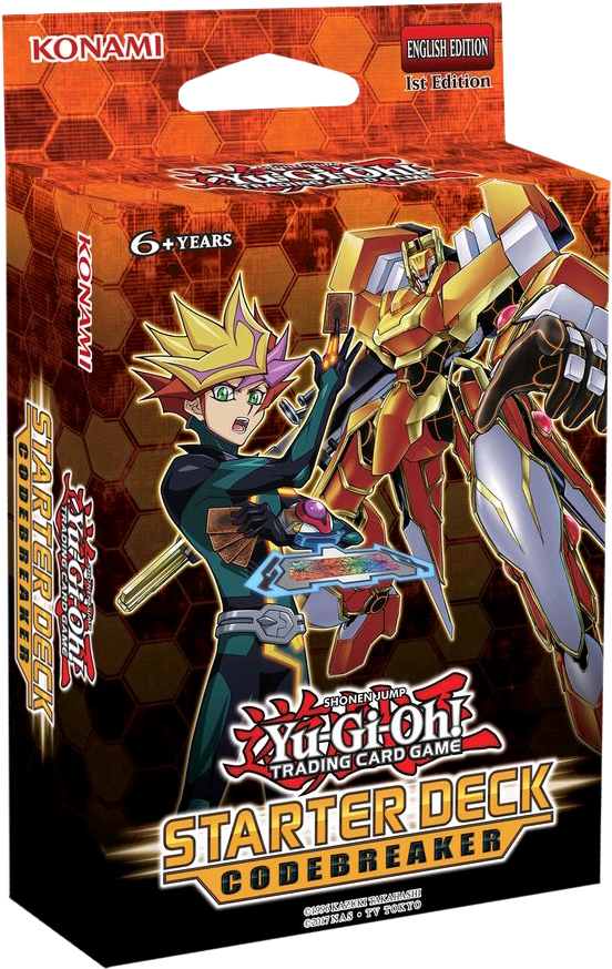 Yu Gi Oh - Yugioh Starter Deck Codebreaker (582x900), Png Download