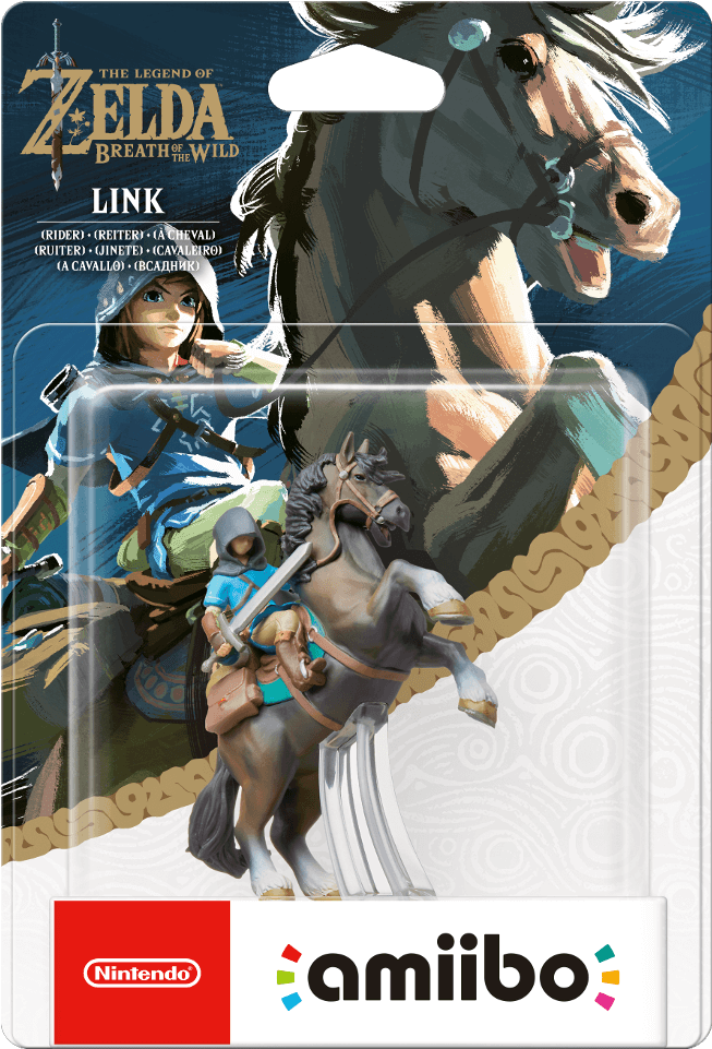 Link Amiibo (the Legend Of Zelda - Zelda Breath Of The Wild Wii U Amiibo (960x960), Png Download