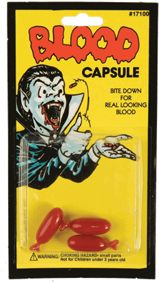 Blood Capsules - Private Island Blood Capsules - Blood Pills (415x415), Png Download