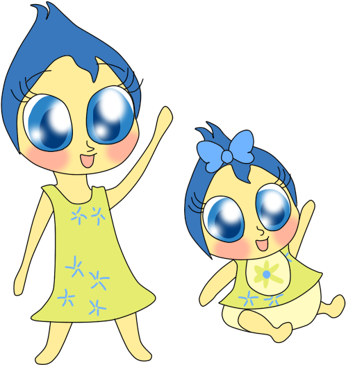 Chibi And Baby By Bokeol On Deviantart - Baby Disgust Inside Out (690x684), Png Download