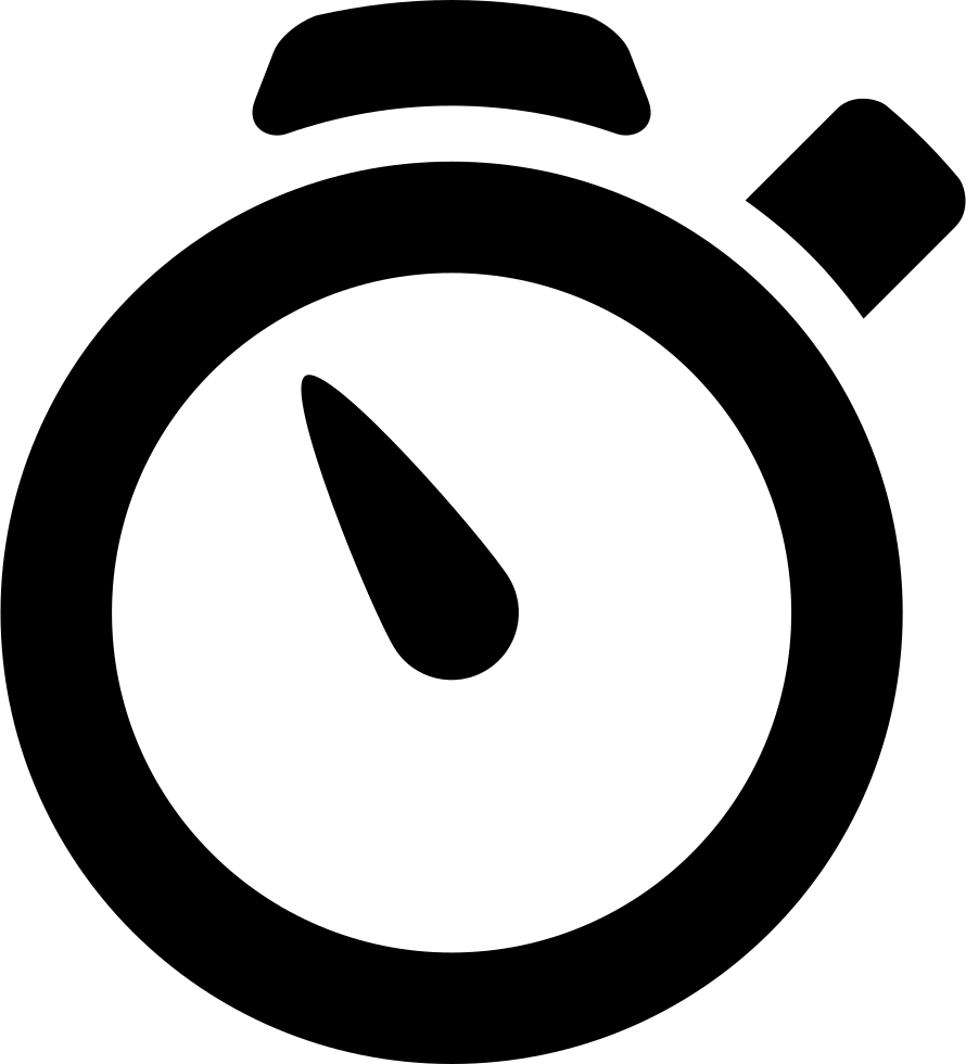 Stopwatch - - Stopwatch Small Icon Png (890x980), Png Download