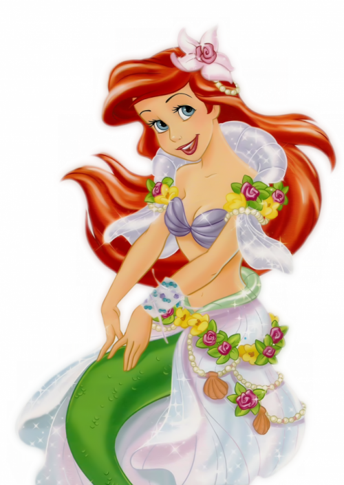 Tubes Disney Png - Little Princesses Disney (500x705), Png Download