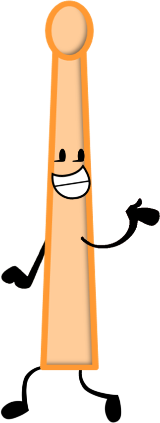 Drumstick - Bfdi Drumstick (344x867), Png Download