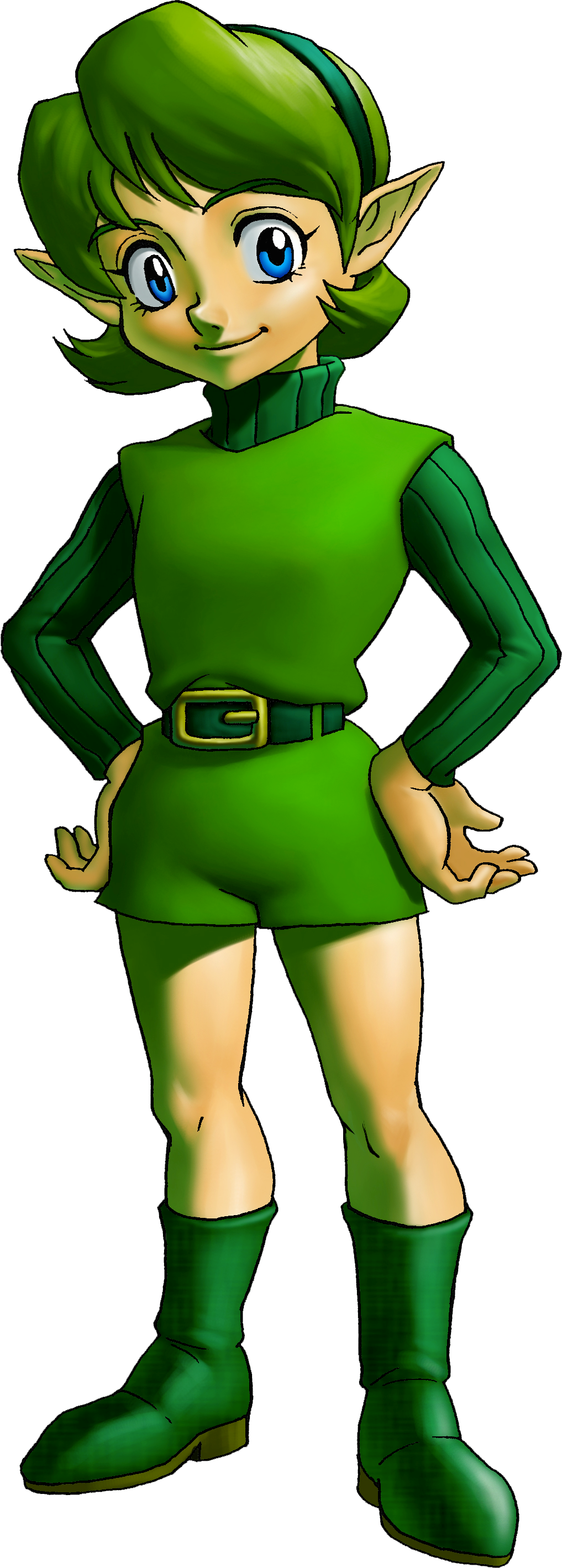 Saria Zelda (850x2369), Png Download
