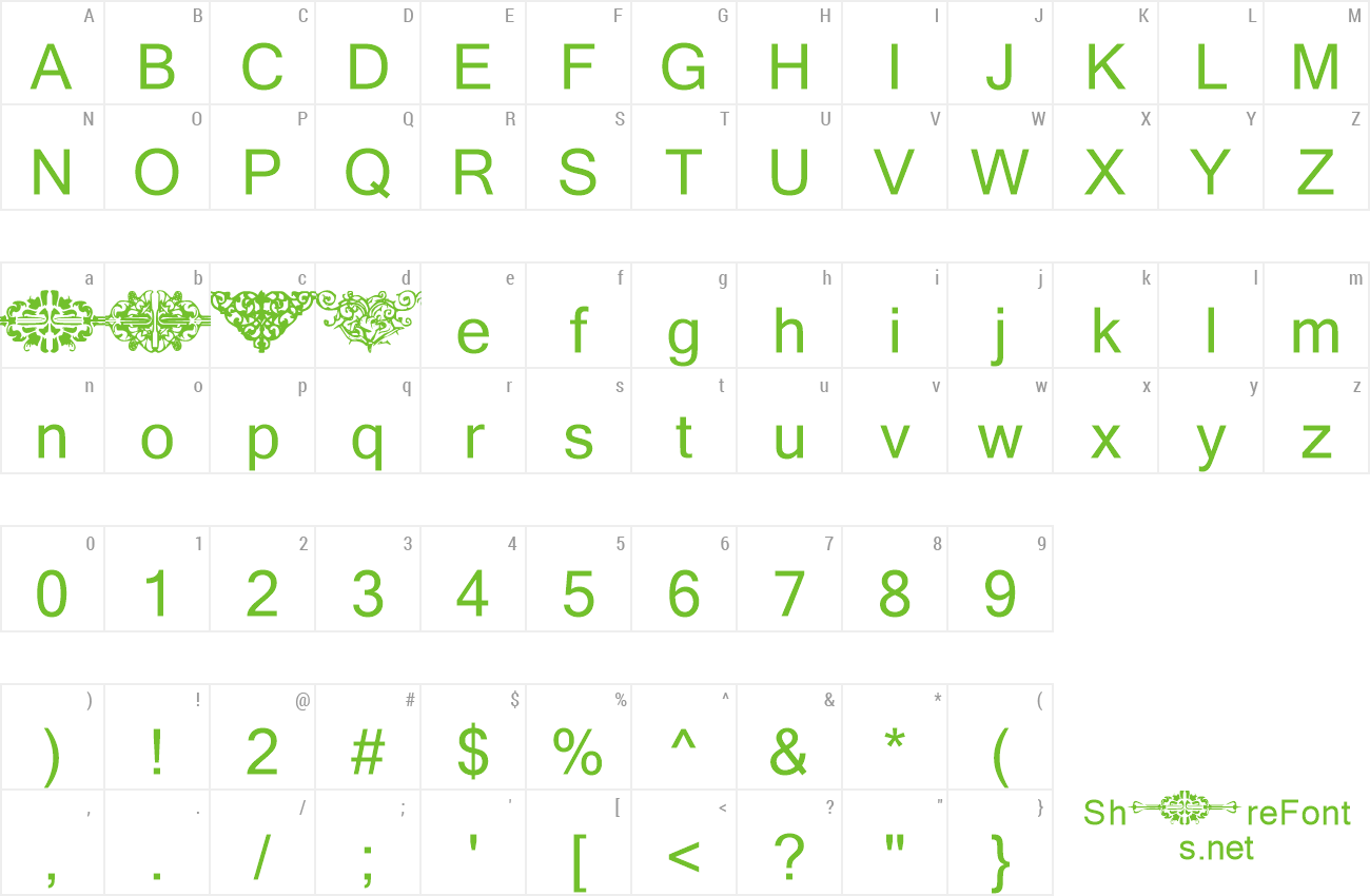 Font Dividers 4 Preview - Number (1300x850), Png Download