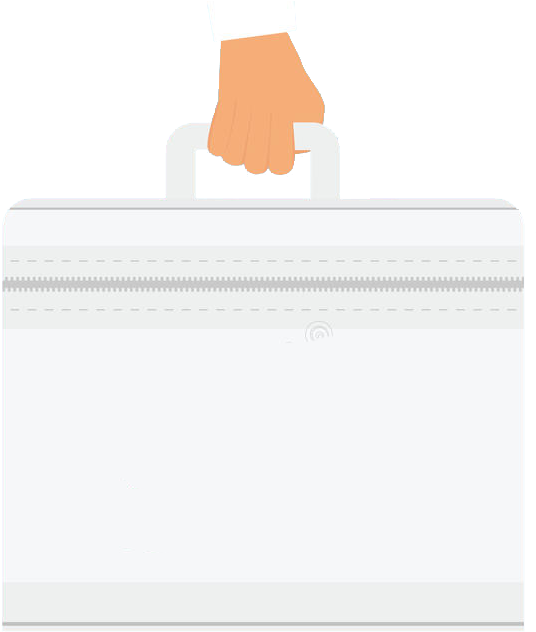 Donation Png Images - Briefcase (800x698), Png Download