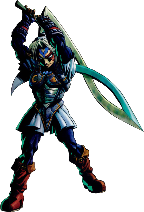 Do You Find Any Legend Of Zelda Characters "hot" - Link Zelda Majora's Mask (601x883), Png Download