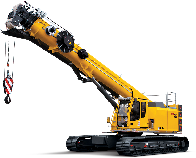 Crawler Crane (1000x702), Png Download