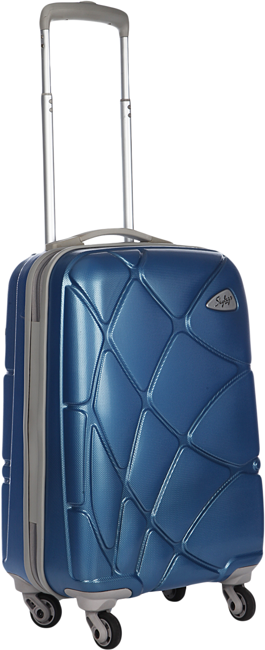 Strolley Suitcase Luggage Png Transparent Image - Suitcase (500x617), Png Download