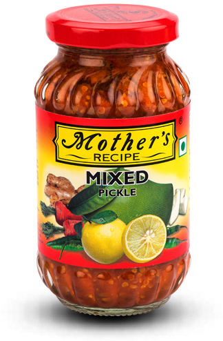 Mixed Pickle Sis - Mothers Recipe Mixed Pickle, 300g (324x494), Png Download