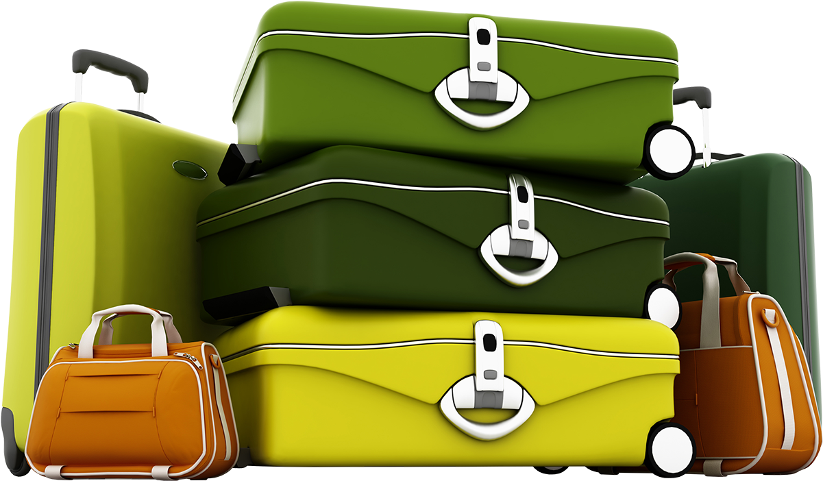Graphic Stock Suitcases Png Picture Gallery Yopriceville - Transparent Background Suitcase Clipart (1235x782), Png Download
