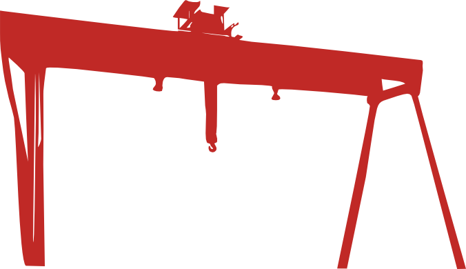 Gantry Crane (676x390), Png Download