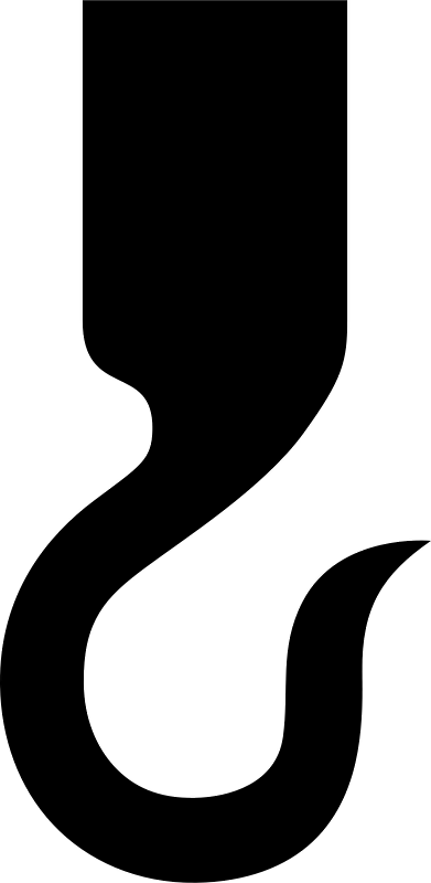 A Hook - Hook Vector (391x800), Png Download