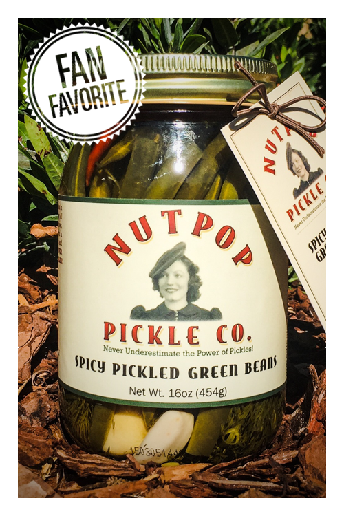 Spicy Pickled Green Beans (500x750), Png Download