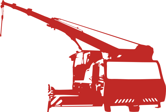 Telescopic Crane - Crane (559x379), Png Download