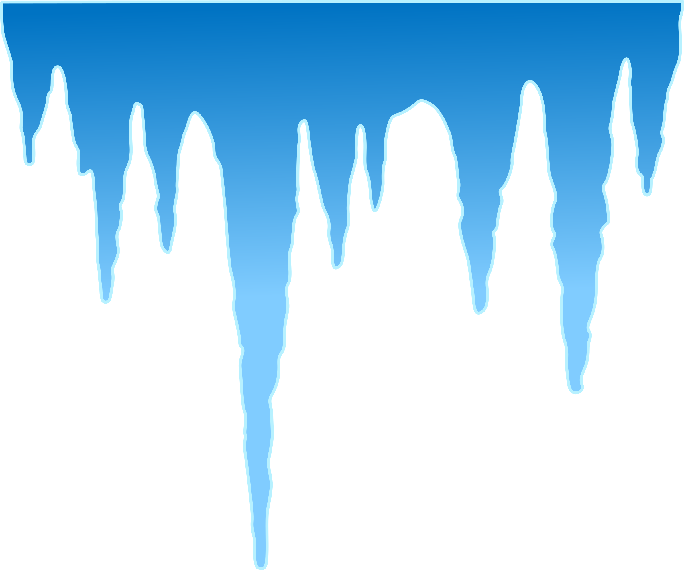 Icicles Free Download Png - Icicle Clipart (2400x1998), Png Download