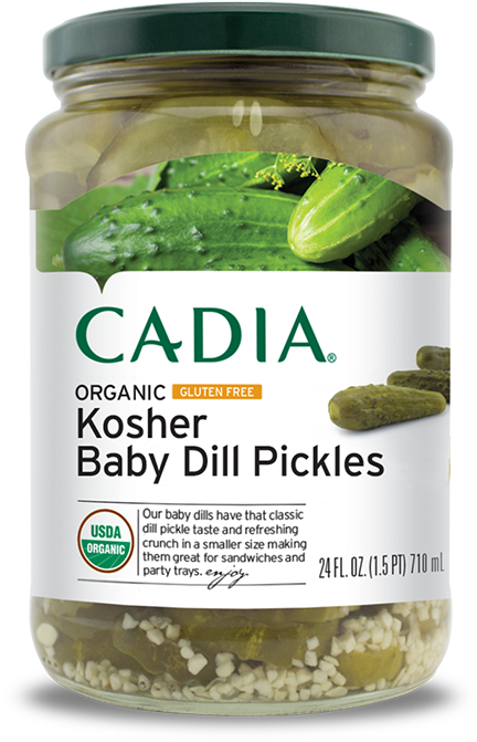 Our Relish Is Made From Delicious Organic Pickles And - Cadia Organic Animal Cookies 8 Oz (700x700), Png Download