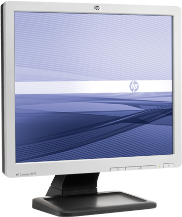 Monitor Hp Compaq Le1711 Lcd (573x430), Png Download