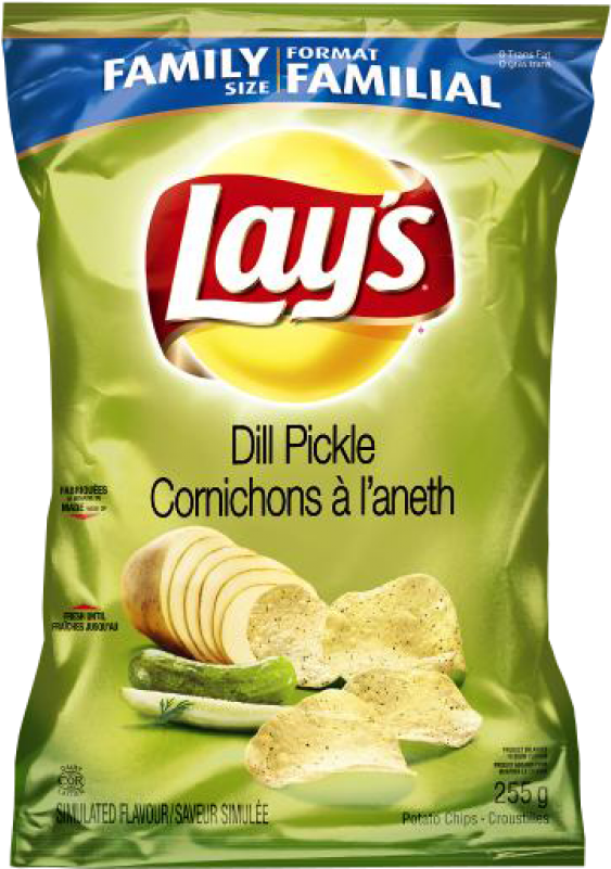 Lay's® Dill Pickle Potato Chips - Lay's Sea Salt & Pepper Potato Chips (361x514), Png Download
