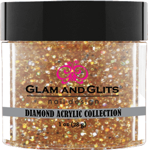 Diamond Acrylic - Dac44 24k - Nail Polish (400x400), Png Download