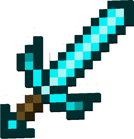 Minecraft Swords Png - Sword Minecraft (534x553), Png Download