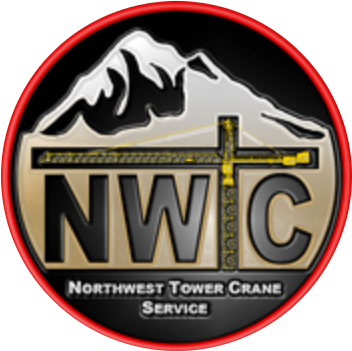 Nw Tower Crane - Label (450x450), Png Download