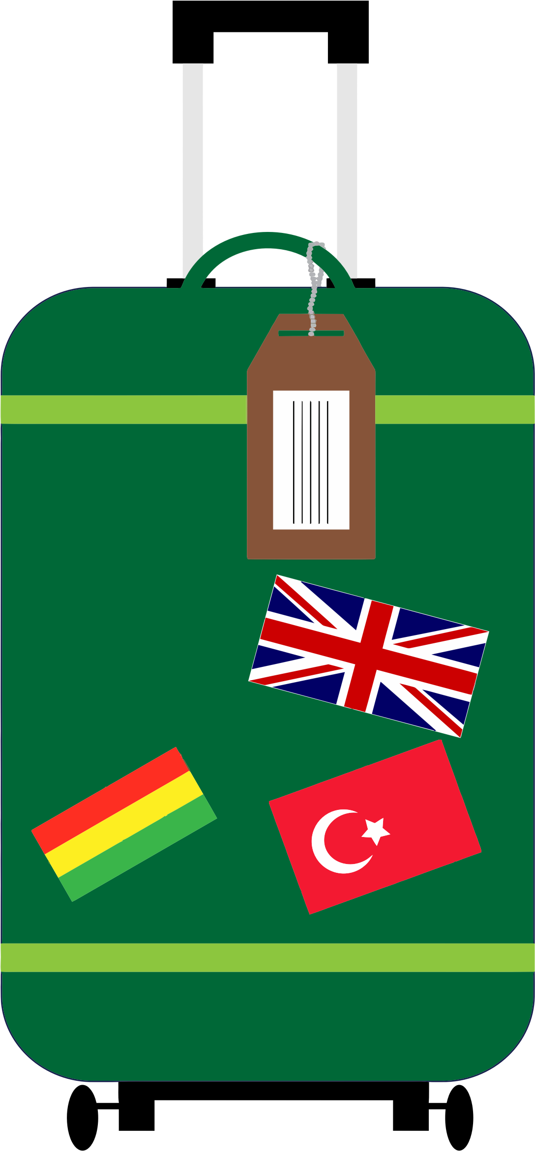 This Free Icons Png Design Of Travel Suitcase (1088x2342), Png Download