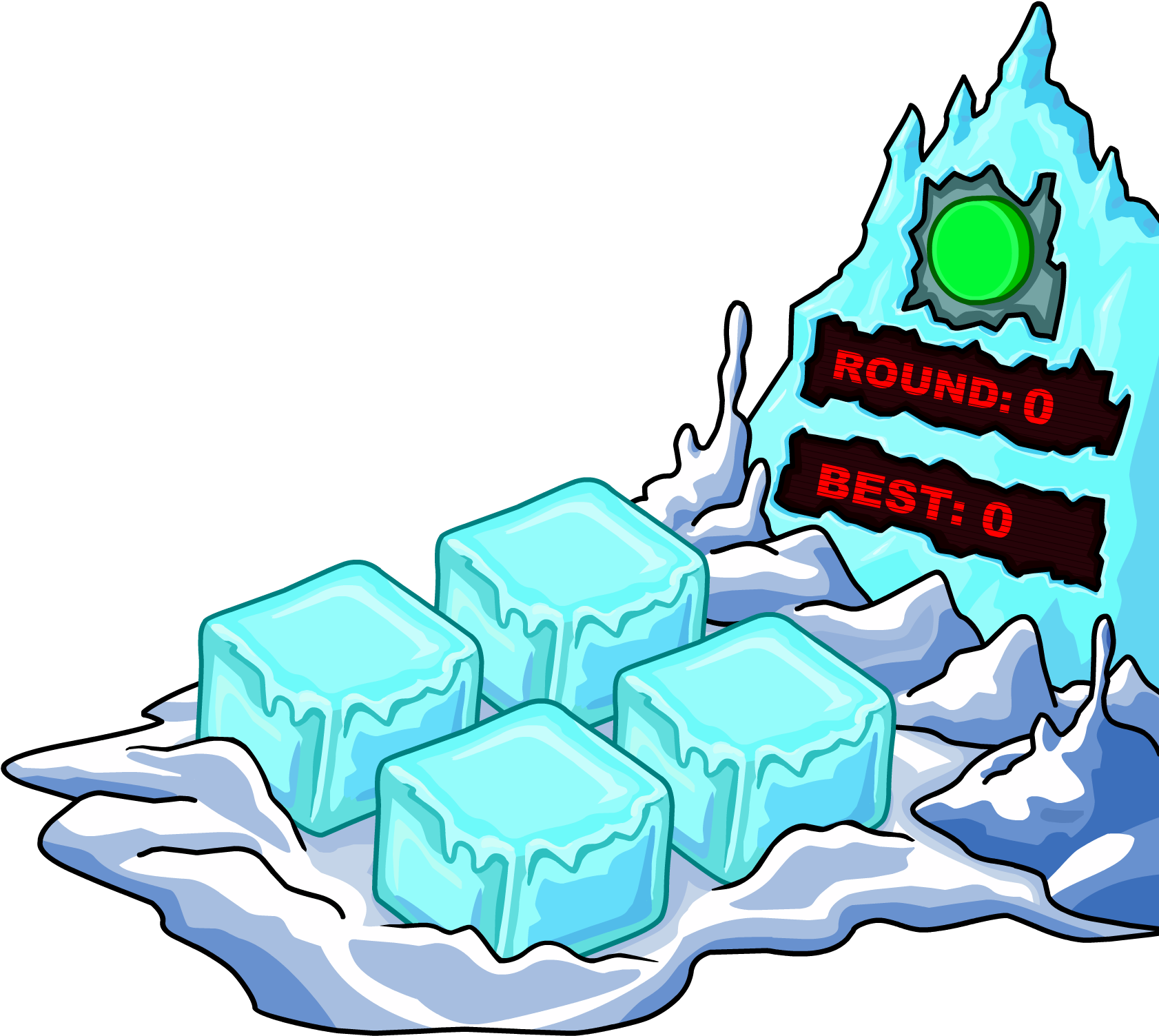 Musical Icicles - Illustration (1686x1522), Png Download