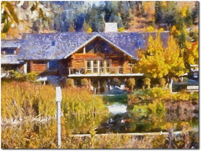 Icicle Ridge Winery Is One Of The Most Unique Wineries - Painting (678x516), Png Download