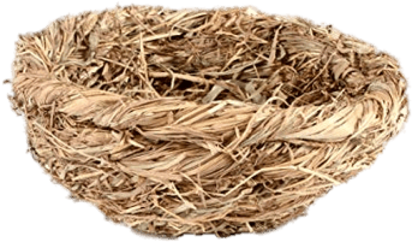 Straw Bird Nest - Saim Straw Bird Nest House For Small Birds (400x400), Png Download