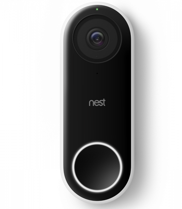 Hello Nest Hello - Nest Hello Doorbell Png (608x700), Png Download