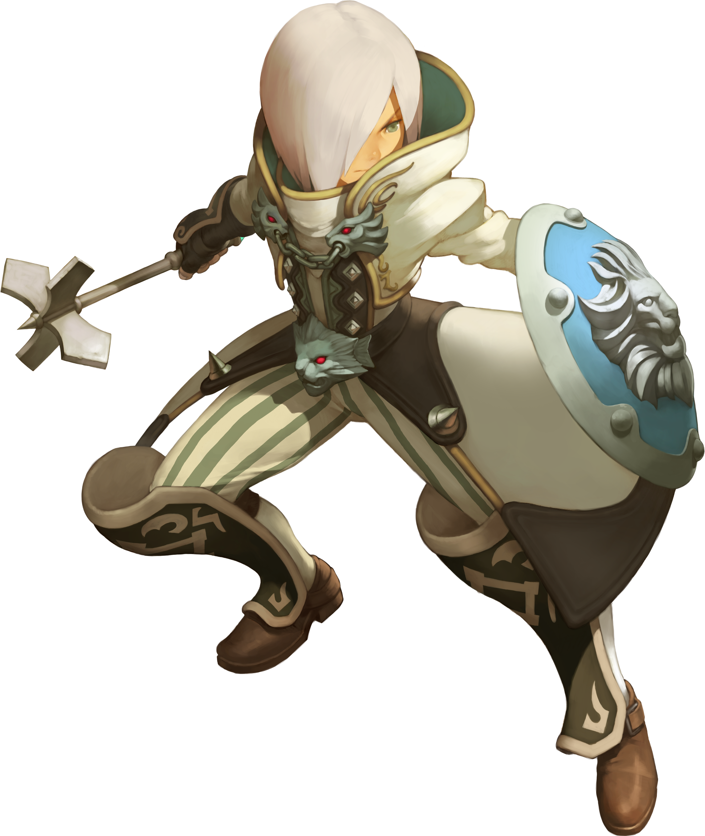 Cleric-2 - Dragon Nest Cleric Png (3000x3546), Png Download