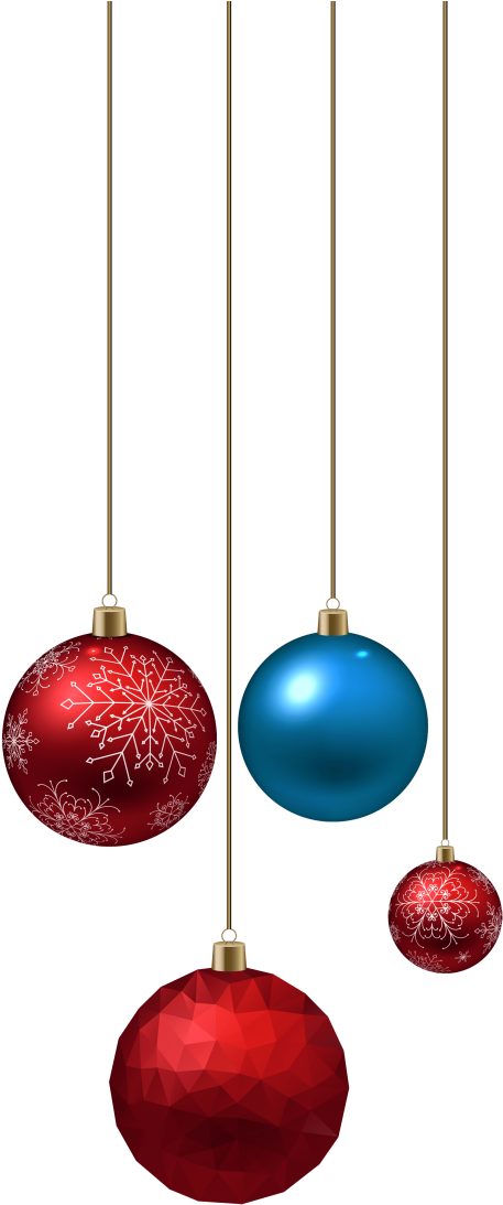 Free Png Blue And Red Christmas Ball Png Images Transparent - Christmas Light Ball Png (480x1131), Png Download