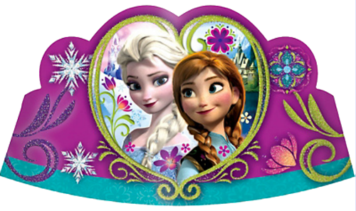 Frozen Princess Tiara - Disney Frozen Tiaras (500x296), Png Download