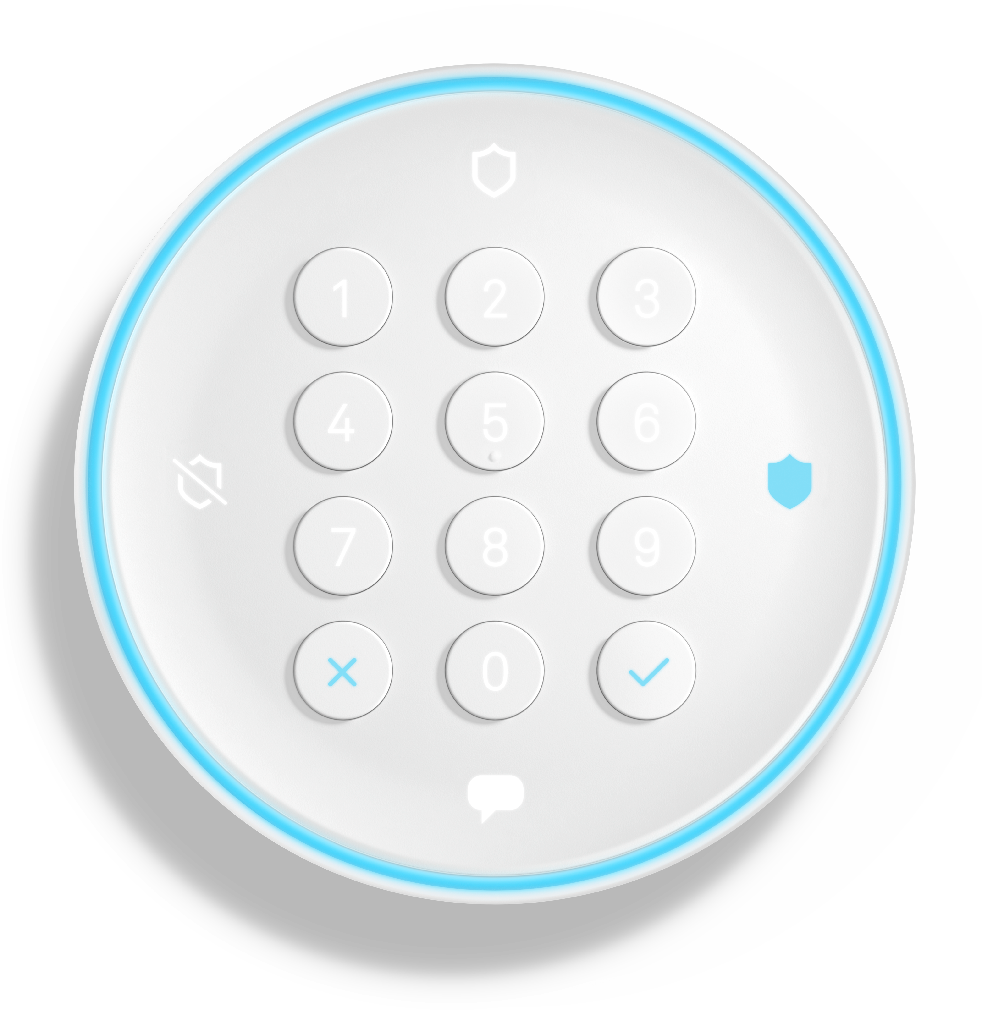 Nest Guard - Nest Security Transparent Png (4106x4236), Png Download