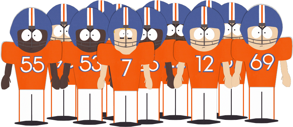1989 Denver Broncos - Cartman Denver Broncos (960x540), Png Download