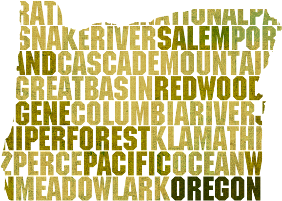 Click And Drag To Re-position The Image, If Desired - Oregon (600x600), Png Download