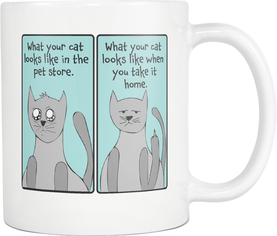 What Your Cat Looks Like - Coffee Cup (1024x1024), Png Download