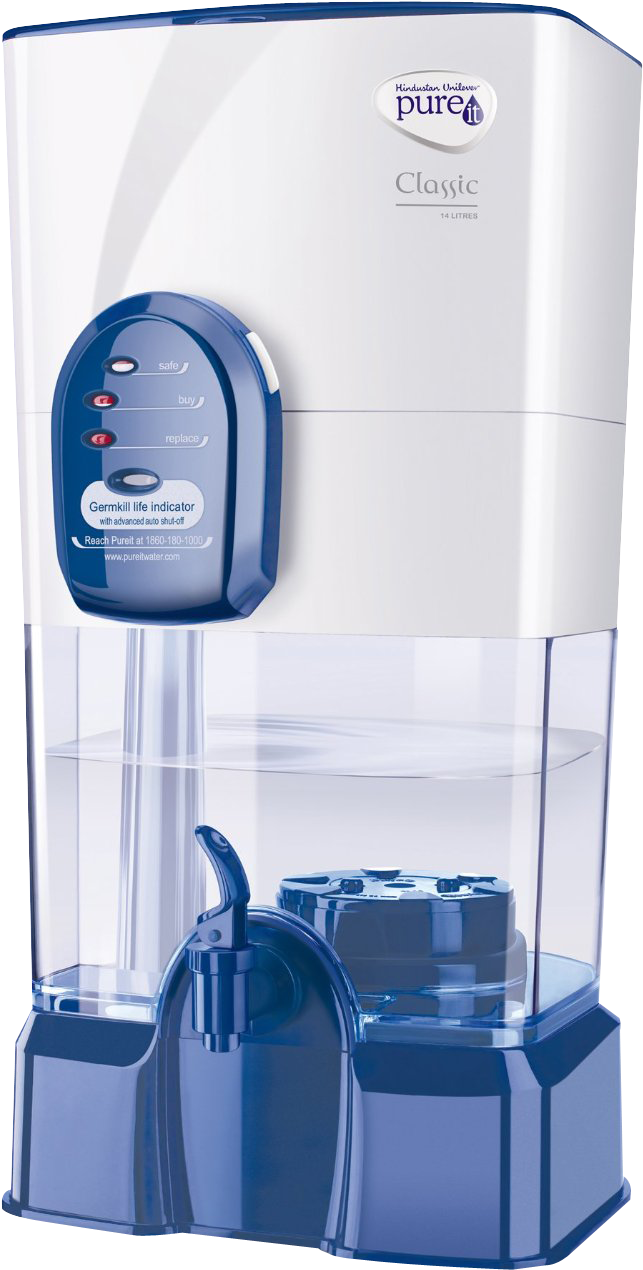 New Water Purifier Png Image - Pureit Classic 14 Ltr (790x1338), Png Download