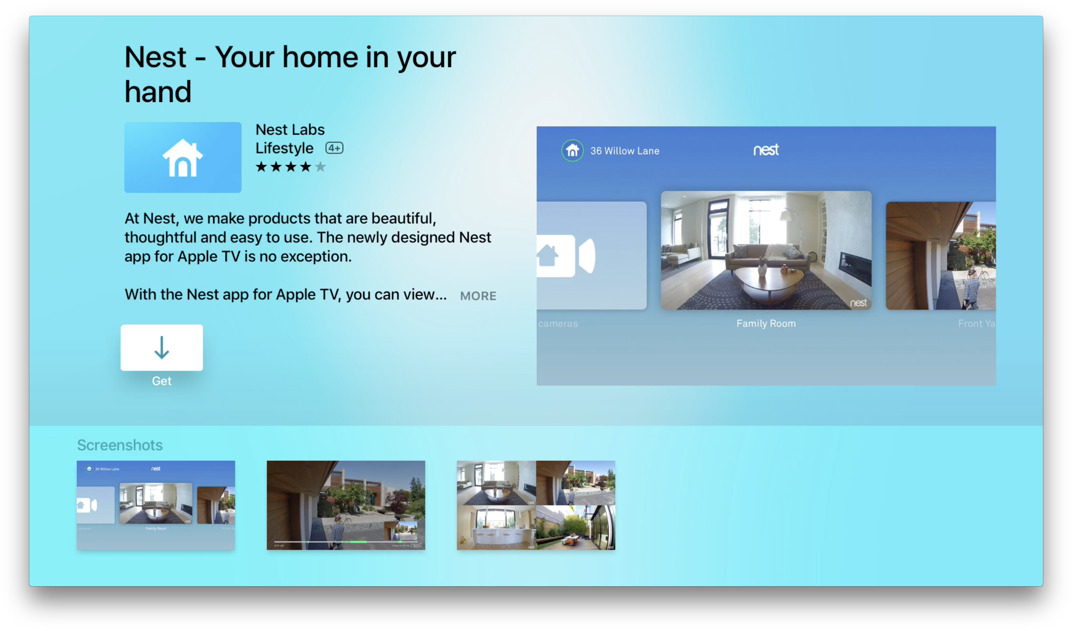 Apple Tv Nest - Apple Tv (3584x2114), Png Download