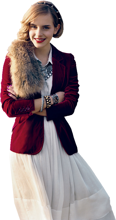 Emma Watson Png Photos - Emma Watson Latest Photoshoot 2014 (534x800), Png Download