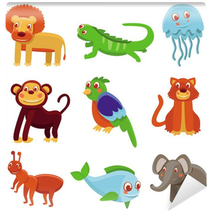 Cute Cartoon Animals (400x400), Png Download