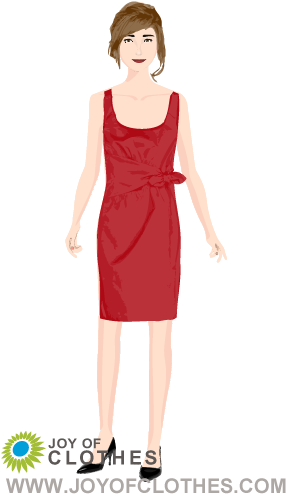 Watson At The Cannes - Cocktail Dress (300x520), Png Download