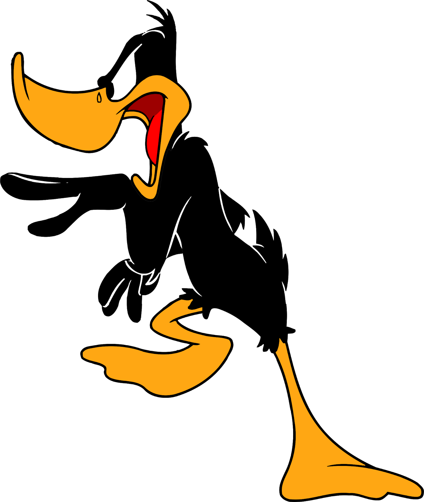 Daffy Duck - Clipart Daffy Duck (1354x1600), Png Download