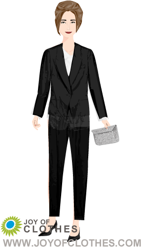 Emma Watson Dressed For Her Appearance On The Late - Jennifer Aniston (300x520), Png Download