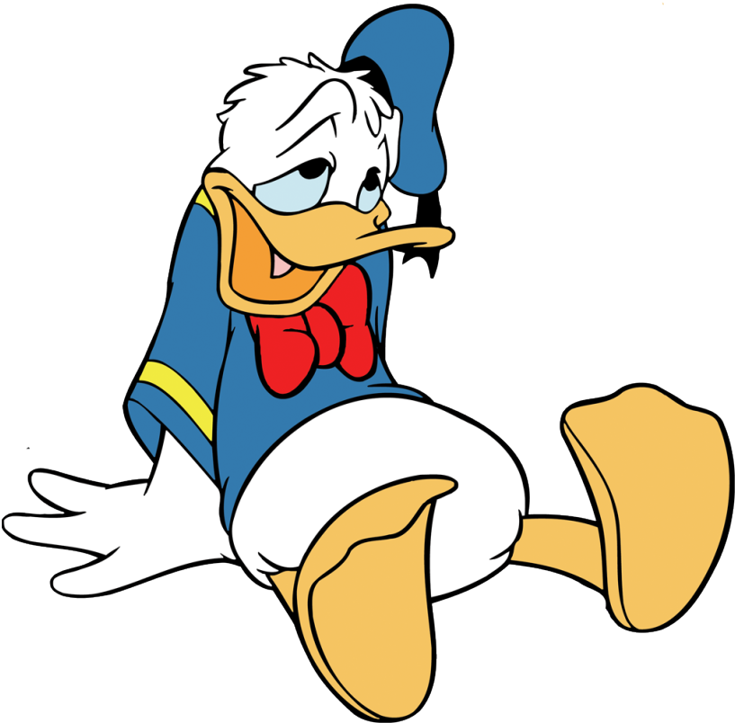 Donald Duck Png - Donald Duck Friday Meme (980x1024), Png Download