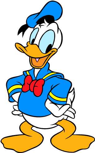 32 Donald Duck Clipart Clipart Fans - Mickey Donald And Pluto (319x500), Png Download