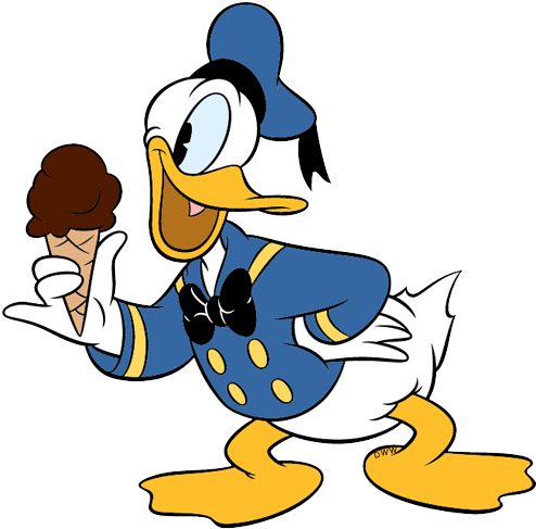 Donald Duck Clip Art - Assen (500x491), Png Download
